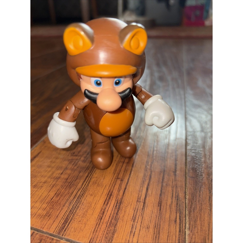 World of Nintendo Super Mario Bros. Tanooki Mario (2015) Jakks Pacific Figure